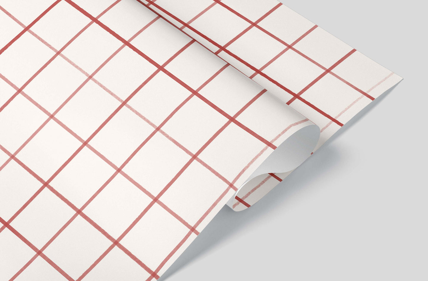Minimal Striped Wrapping Paper - Christmas Gift Wrap - Aesthetic Wrapping Paper - Any Occasion - Packaging and Wrapping - Holiday Gift