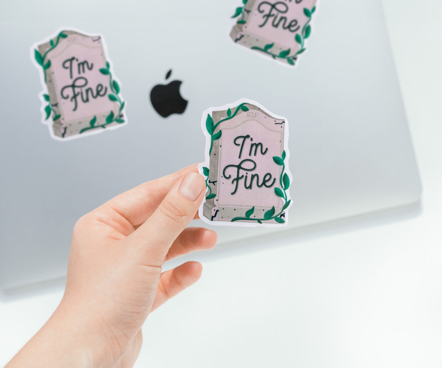 Tombstone Vinyl Sticker- Laptop Sticker- Waterbottle Sticker- Waterproof Sticker