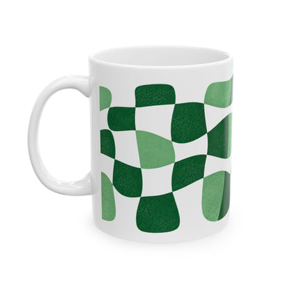 Smart Brain Activator mug – side view with handle on the left