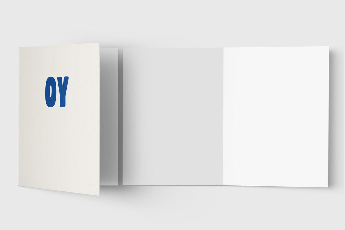 OY Hanukkah card