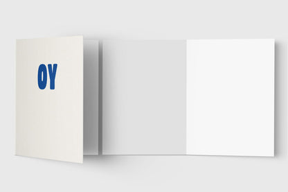 OY Hanukkah card