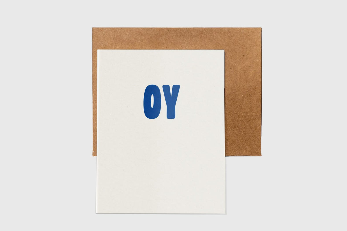 OY Hanukkah card