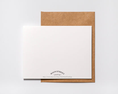 Marriage Material engagement card – detail view