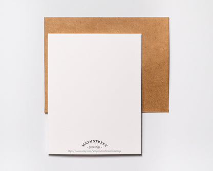 The Fool tarot breakup card with kraft envelope