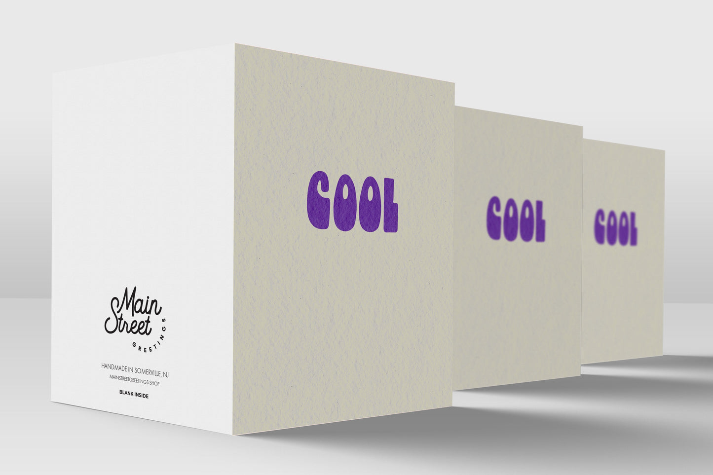 Cool Card - Hype Greeting Card - Congrats - Excited - Happy Birthday - Proud of You - Celebrate - Minimalist Greeting Card - Blank Inside