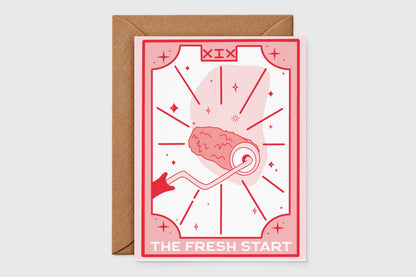 The Fresh Start tarot card – breakup tarot card set of 4