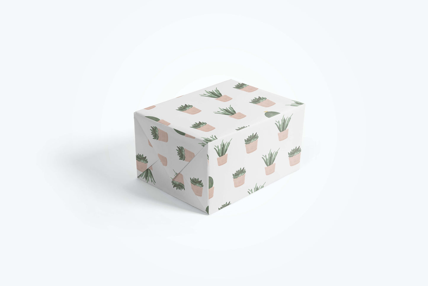 Succulents Wrapping Paper - Gift Wrap - Baby Shower Wrapping Paper - Plants - Colorful - Birthday - Kids - Playful - Flowers - Succs