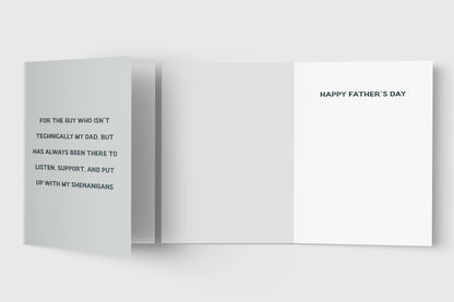 Like a Dad Father's Day card – detail view